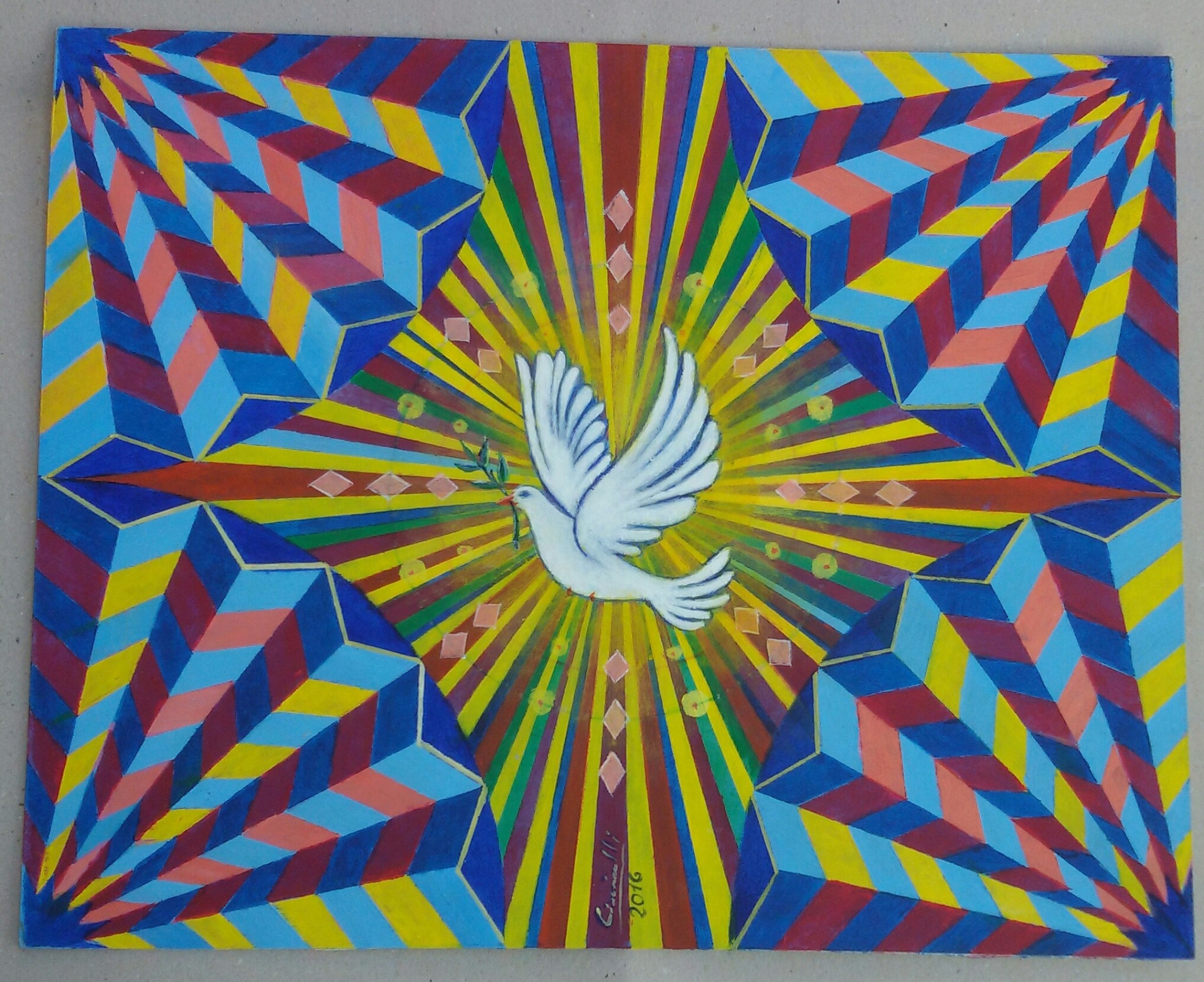 Dipinti Giochi geometrici