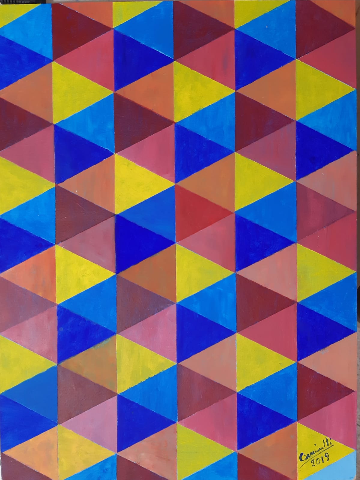 Giochi Geometrici Astratti  cm. 50x40