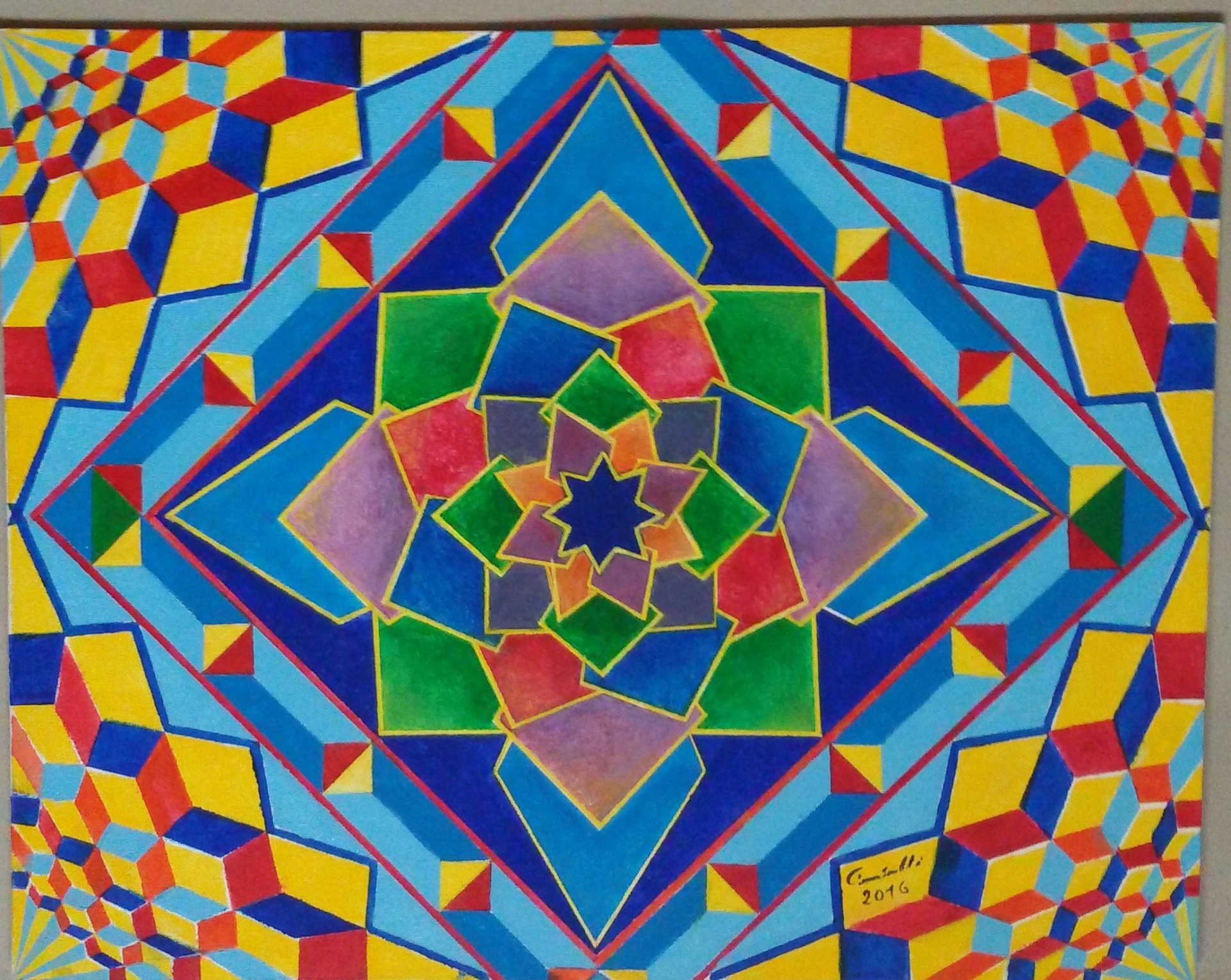Giochi Geometrici Astratti cm. 40 x 60