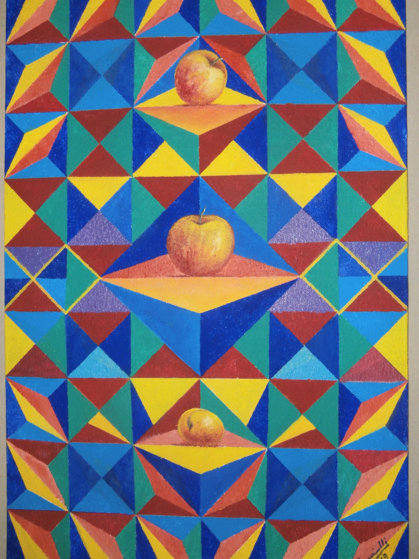 Giochi Geometrici Astratti cm. 50 x 70