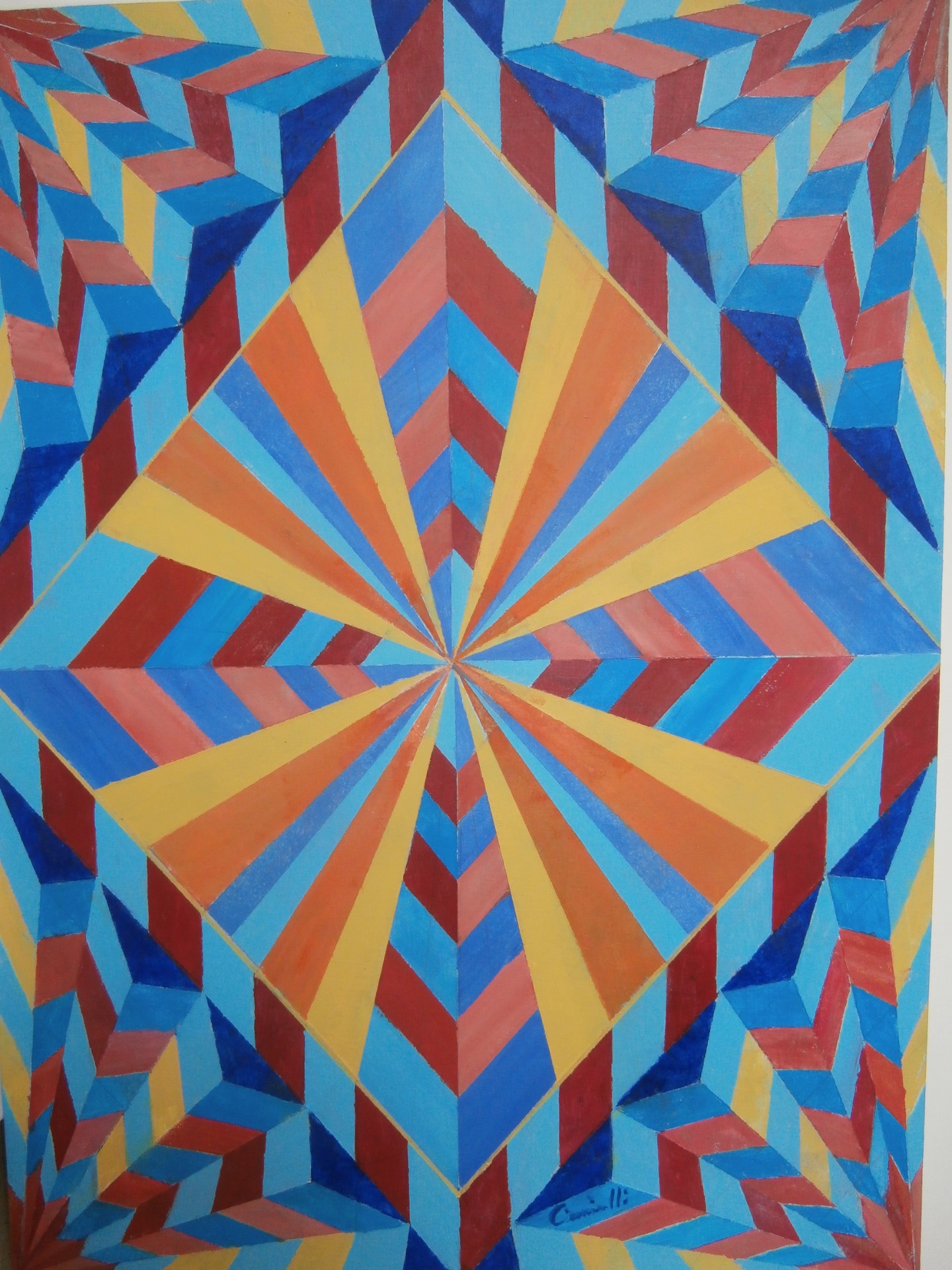 Giochi Geometrici Astratti  cm. 50x40
