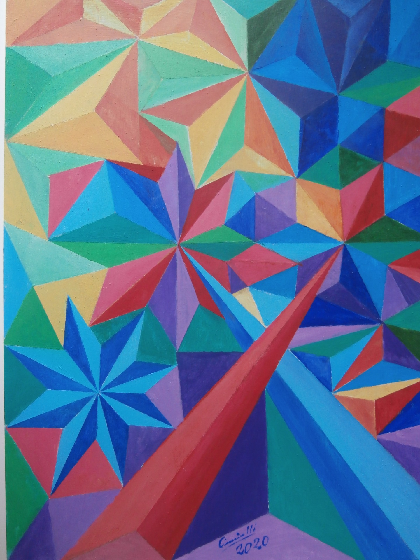 Giochi Geometrici Astratti  cm. 50x40