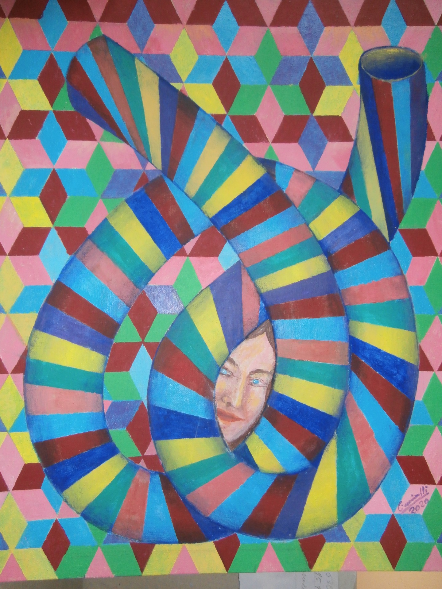 Giochi Geometrici Astratti  cm.40 x 50