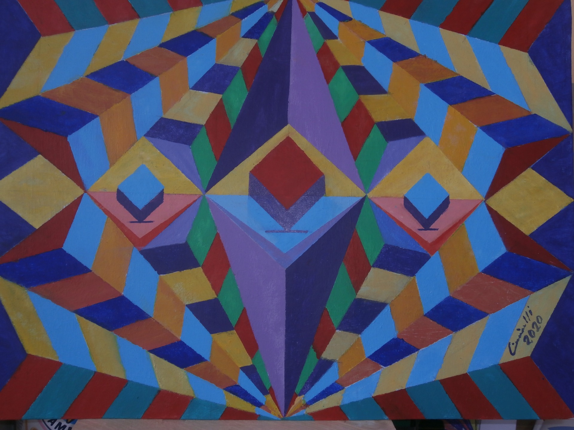 Giochi Geometrici Astratti cm. 40 x 30